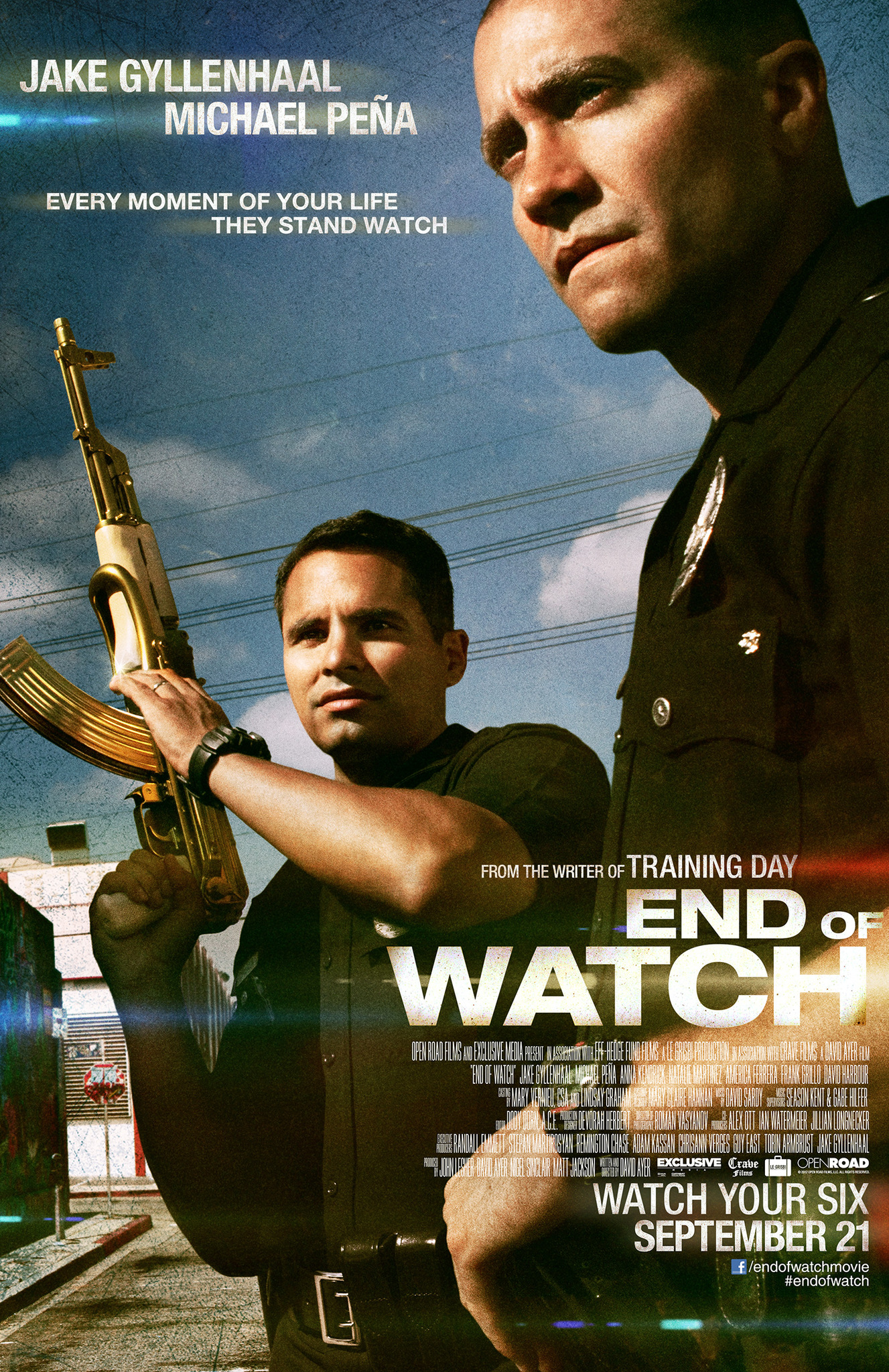 End of Watch poster